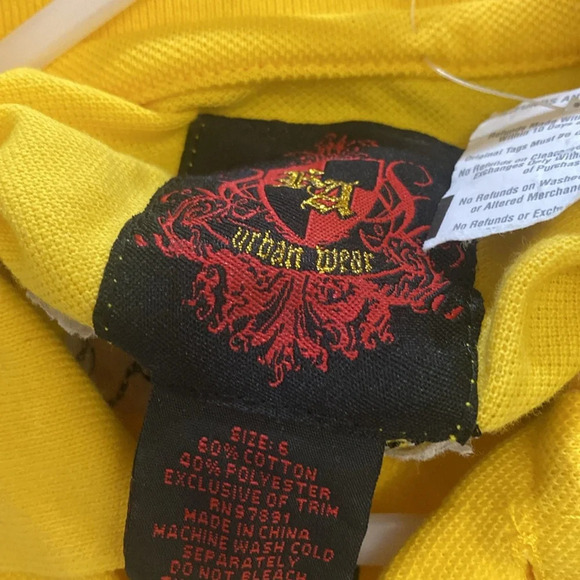 Red Ape Boys Short Sleeve Pole Style Shirt Size 6 - Picture 13 of 13